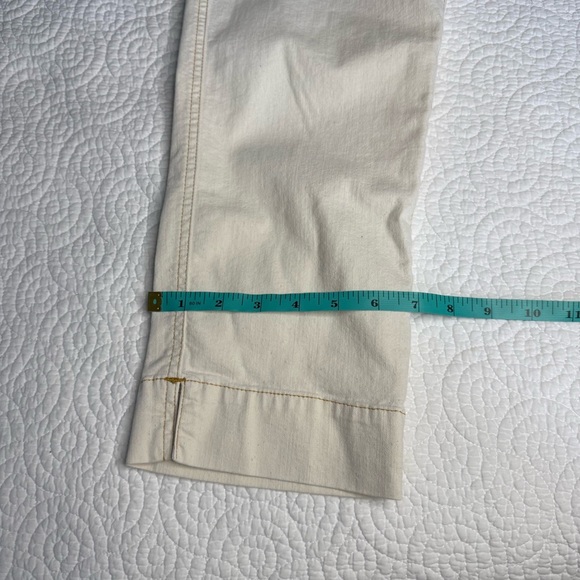 Eileen Fisher Cream Ankle & Cropped Jeans - Picture 8 of 9
